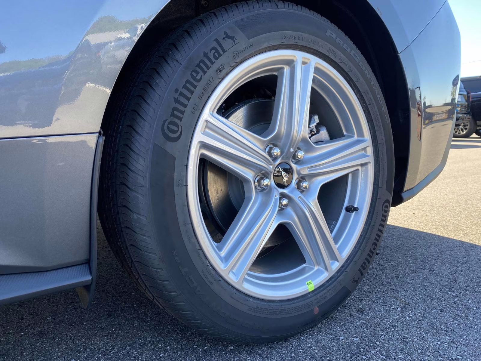 2026 Gray Metallic Ford Mustang EcoBoost RWD Coupe