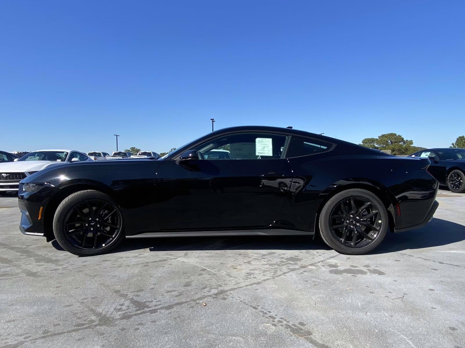 2026 Shadow Black Ford Mustang EcoBoost RWD Coupe