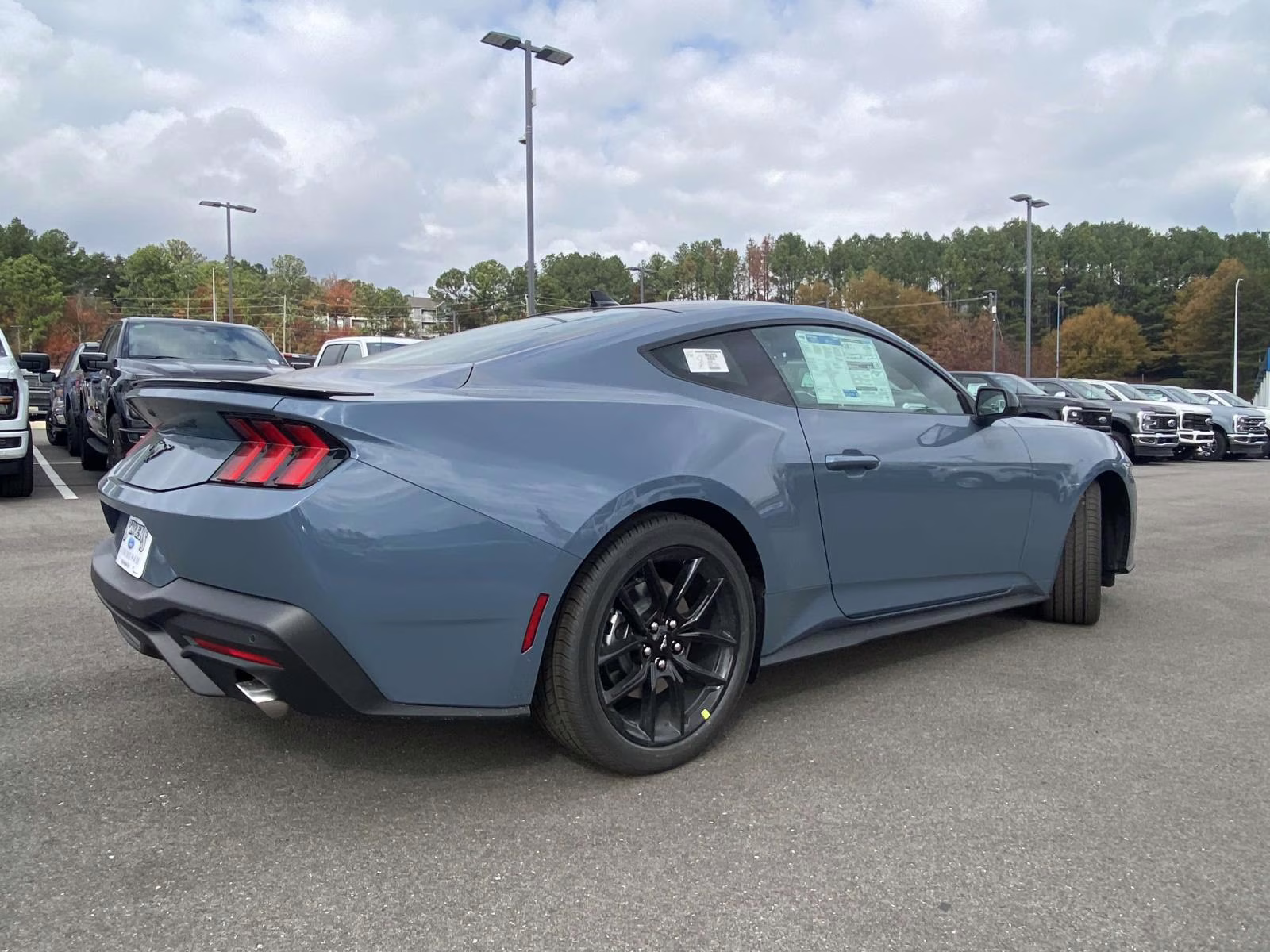 2026 Vapor Blue Ford Mustang EcoBoost RWD Coupe