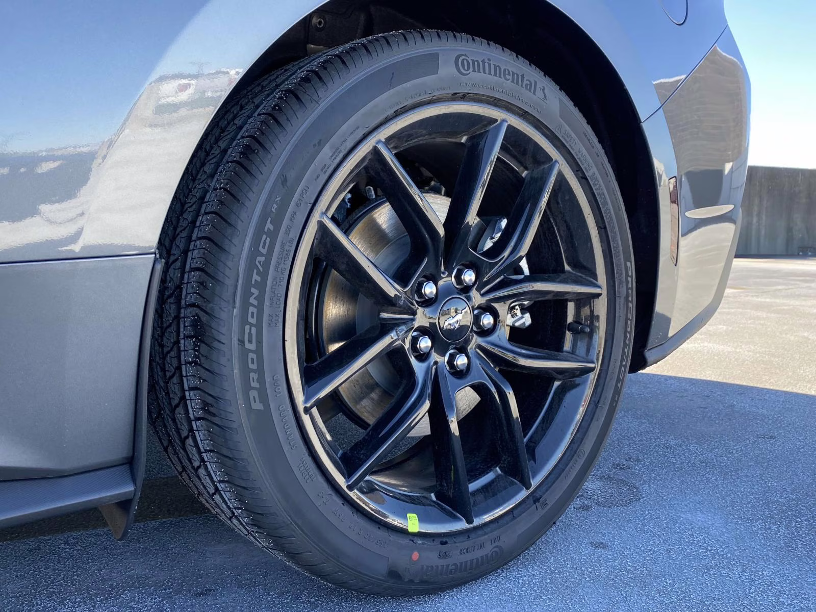 2026 Carbonized Gray Metallic Ford Mustang EcoBoost RWD Coupe