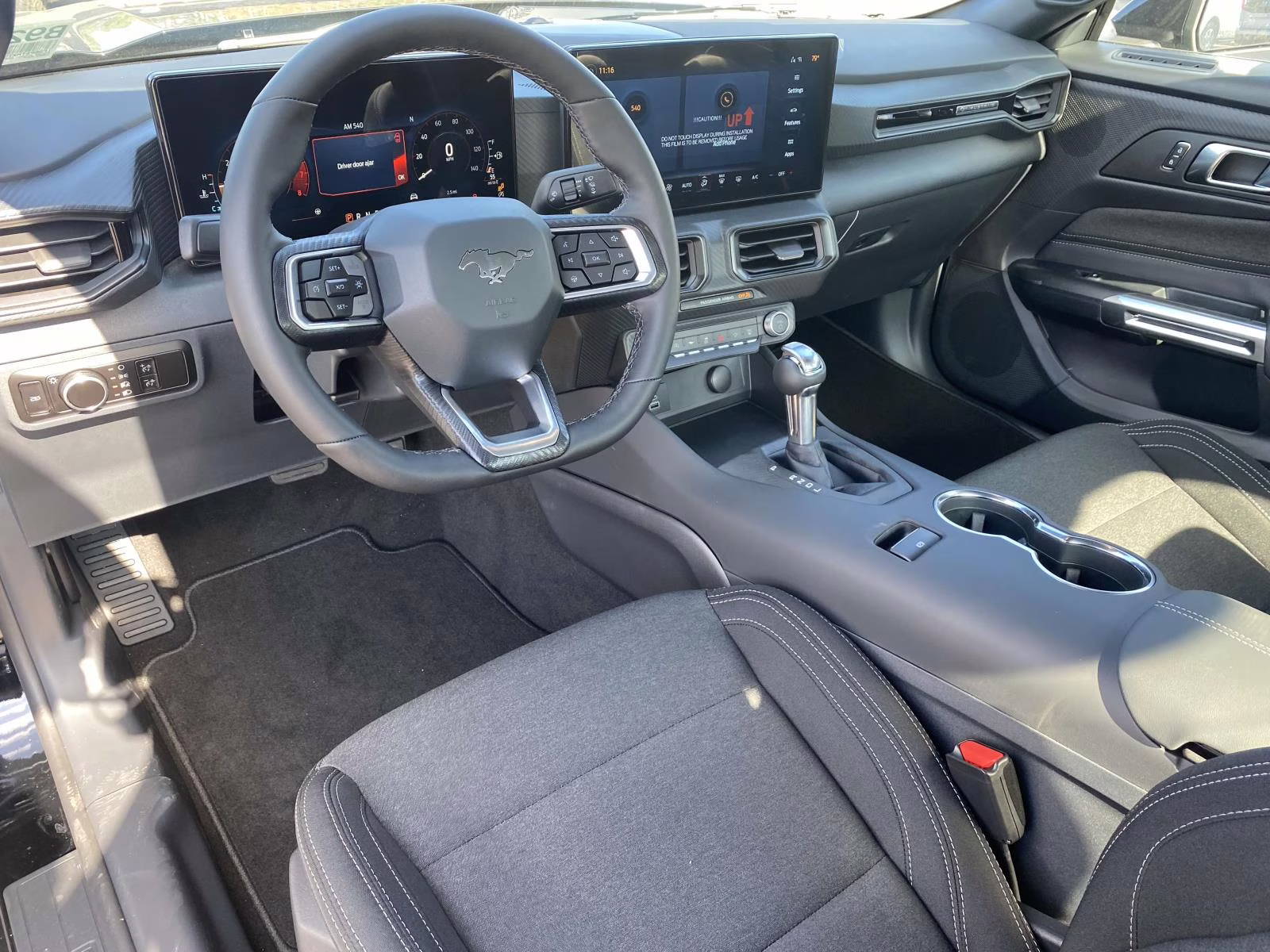 2026 Shadow Black Ford Mustang EcoBoost RWD Coupe