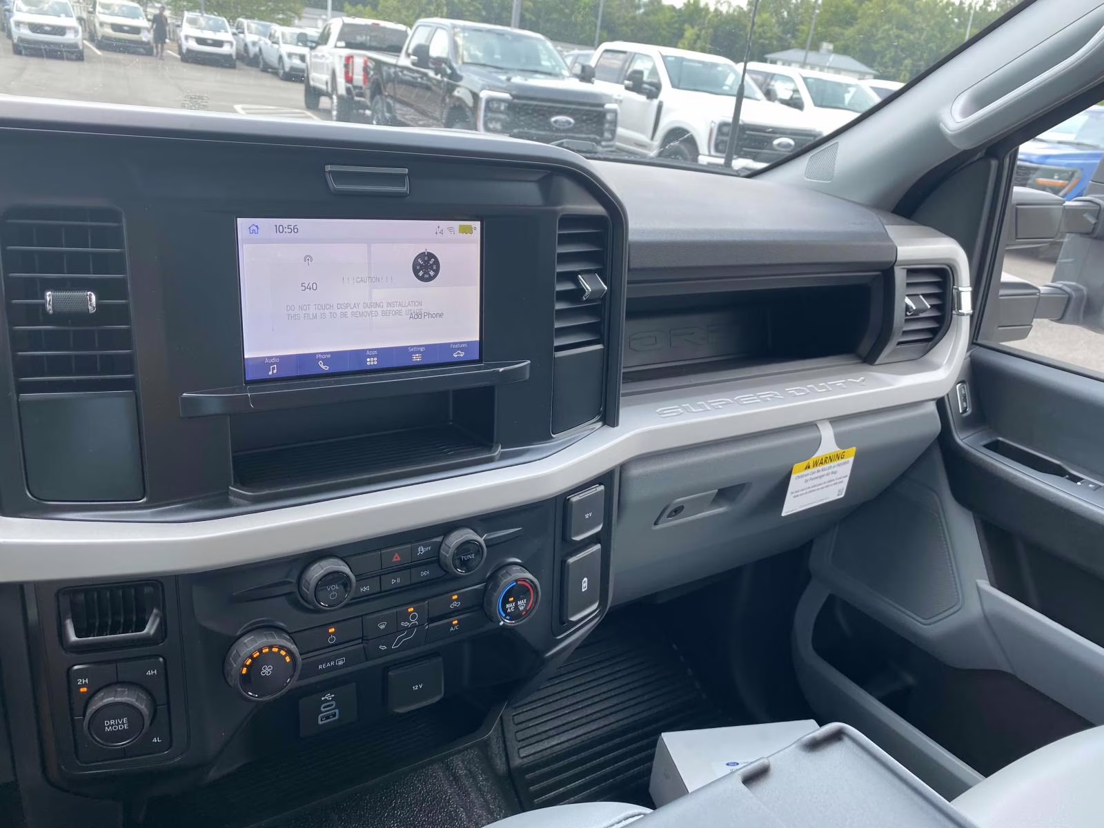 2025 Oxford White Ford Super Duty F-350 DRW XL 4X4 Chassis