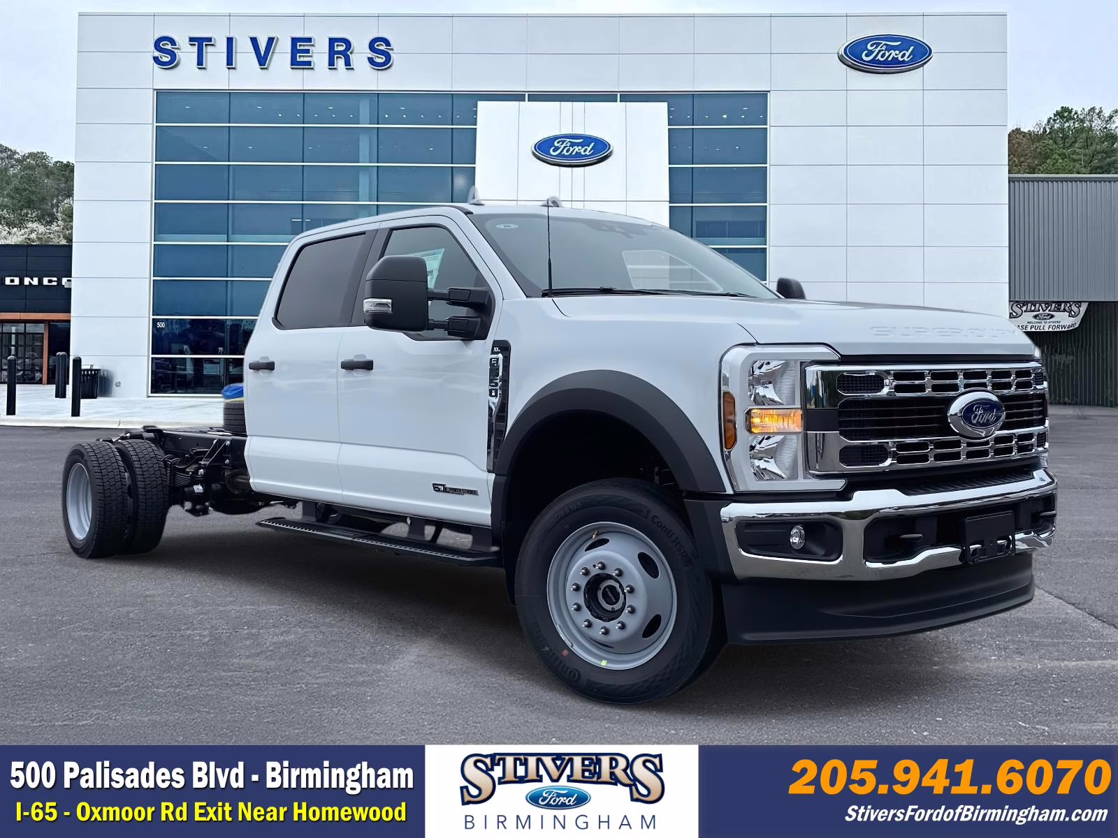 2025 Oxford White Ford F-600SD XL RWD Chassis