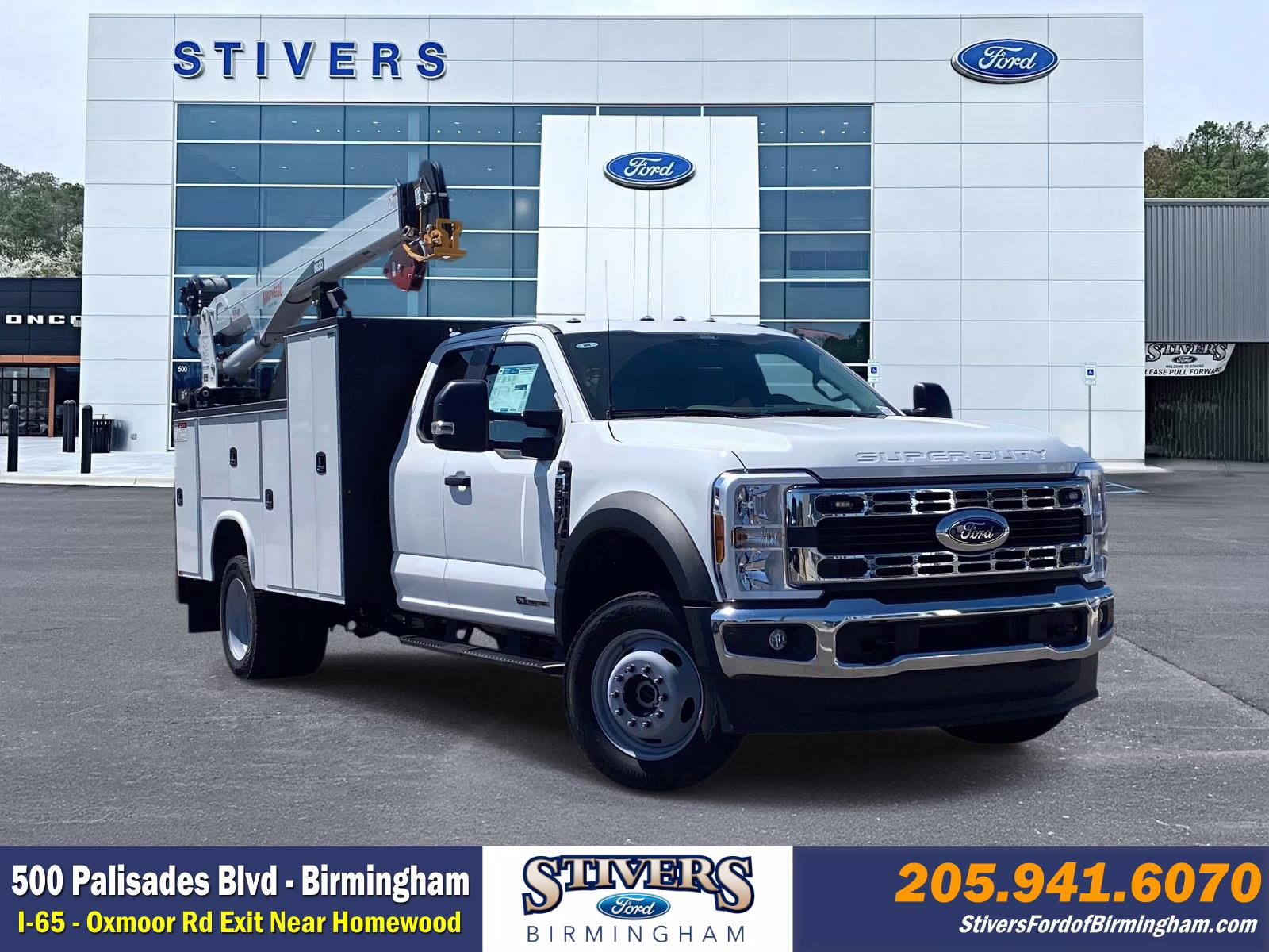 2026 Oxford White Ford Super Duty F-550 DRW XL 4X4 Chassis