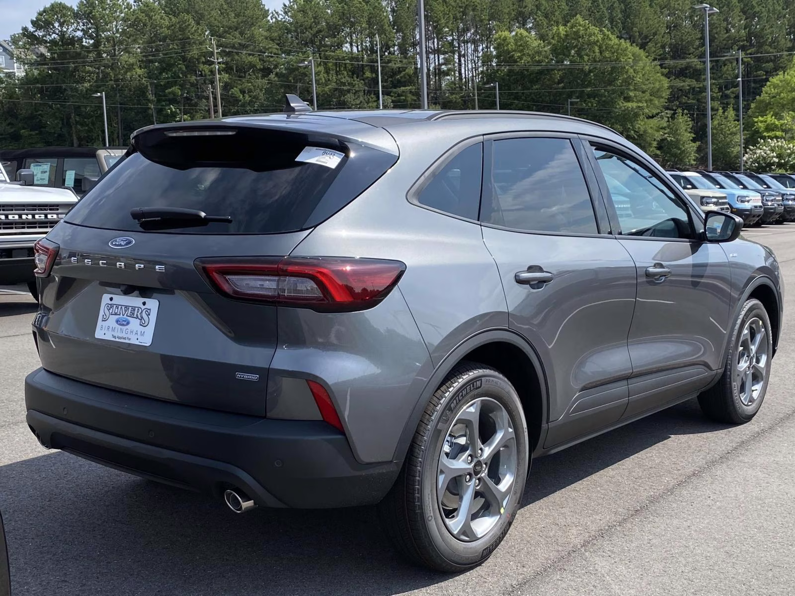 2025 Carbonized Gray Metallic Ford Escape Hybrid ST-Line FWD SUV