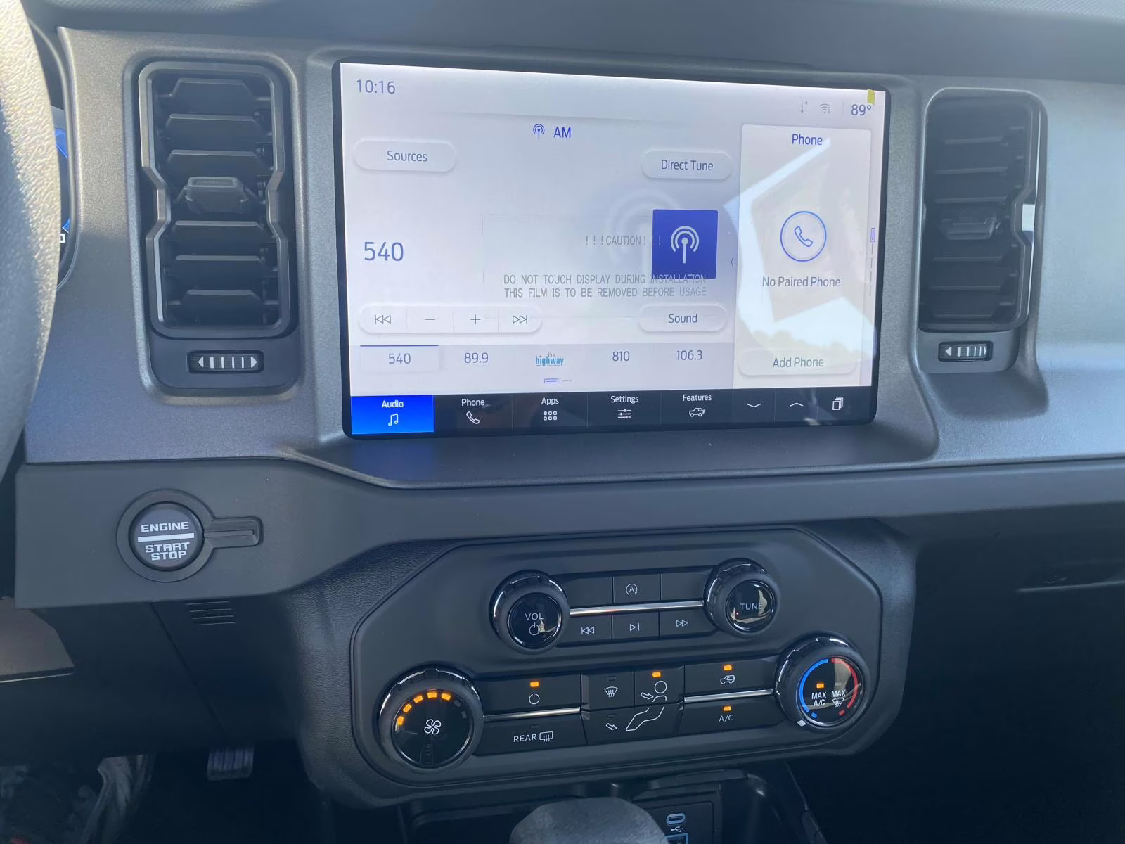 2025 Gray Metallic Ford Bronco Base 4X4 SUV