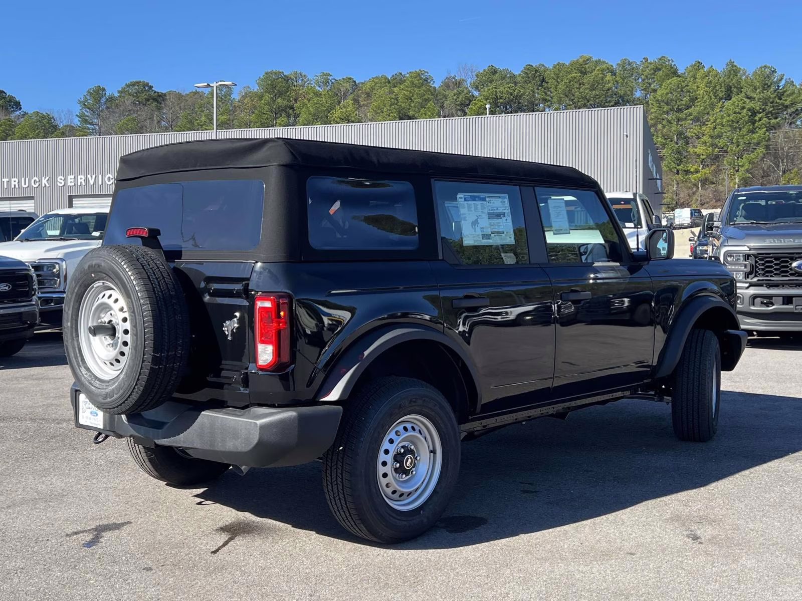 2025 Shadow Black Ford Bronco Base 4X4 SUV