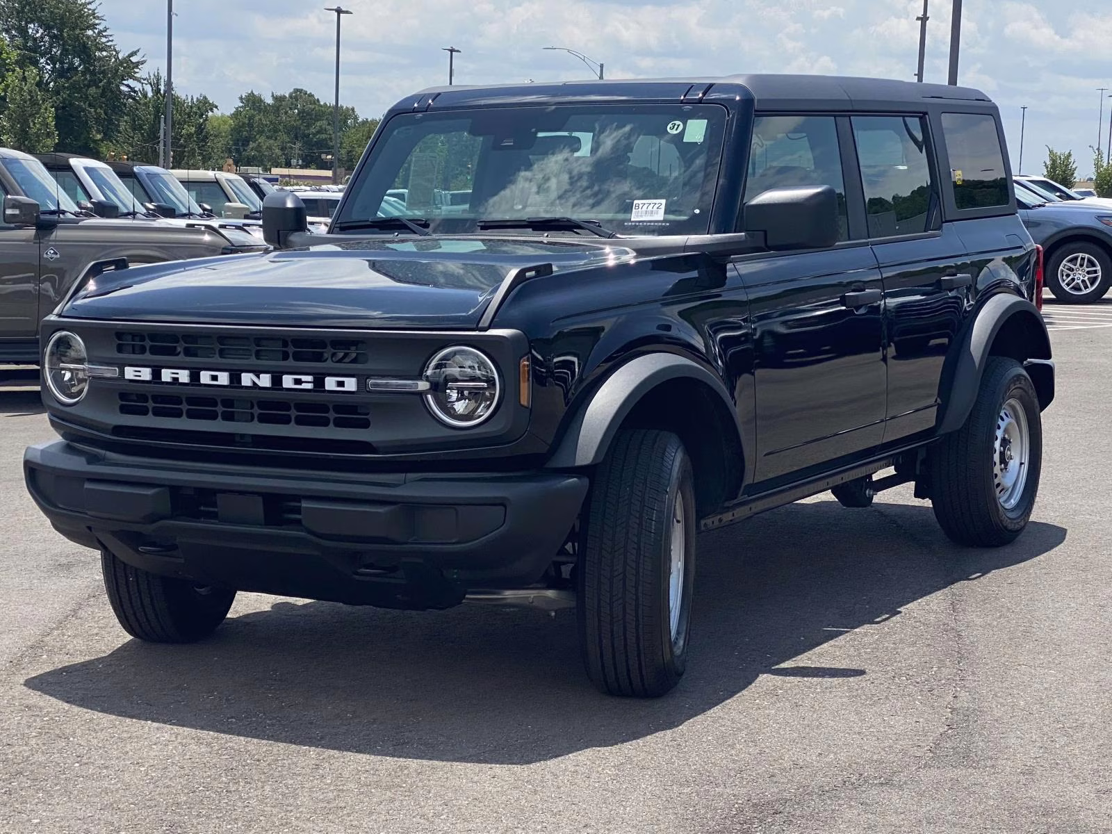 2025 Shadow Black Ford Bronco Base 4X4 SUV