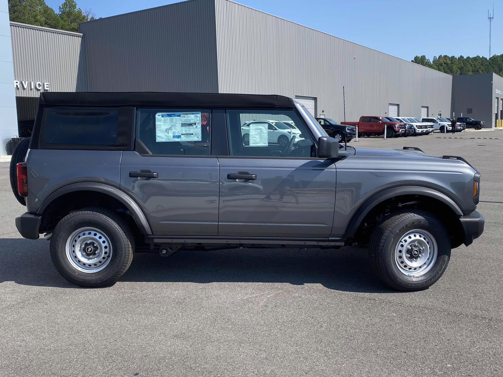 2025 Gray Ford Bronco Base 4X4 SUV