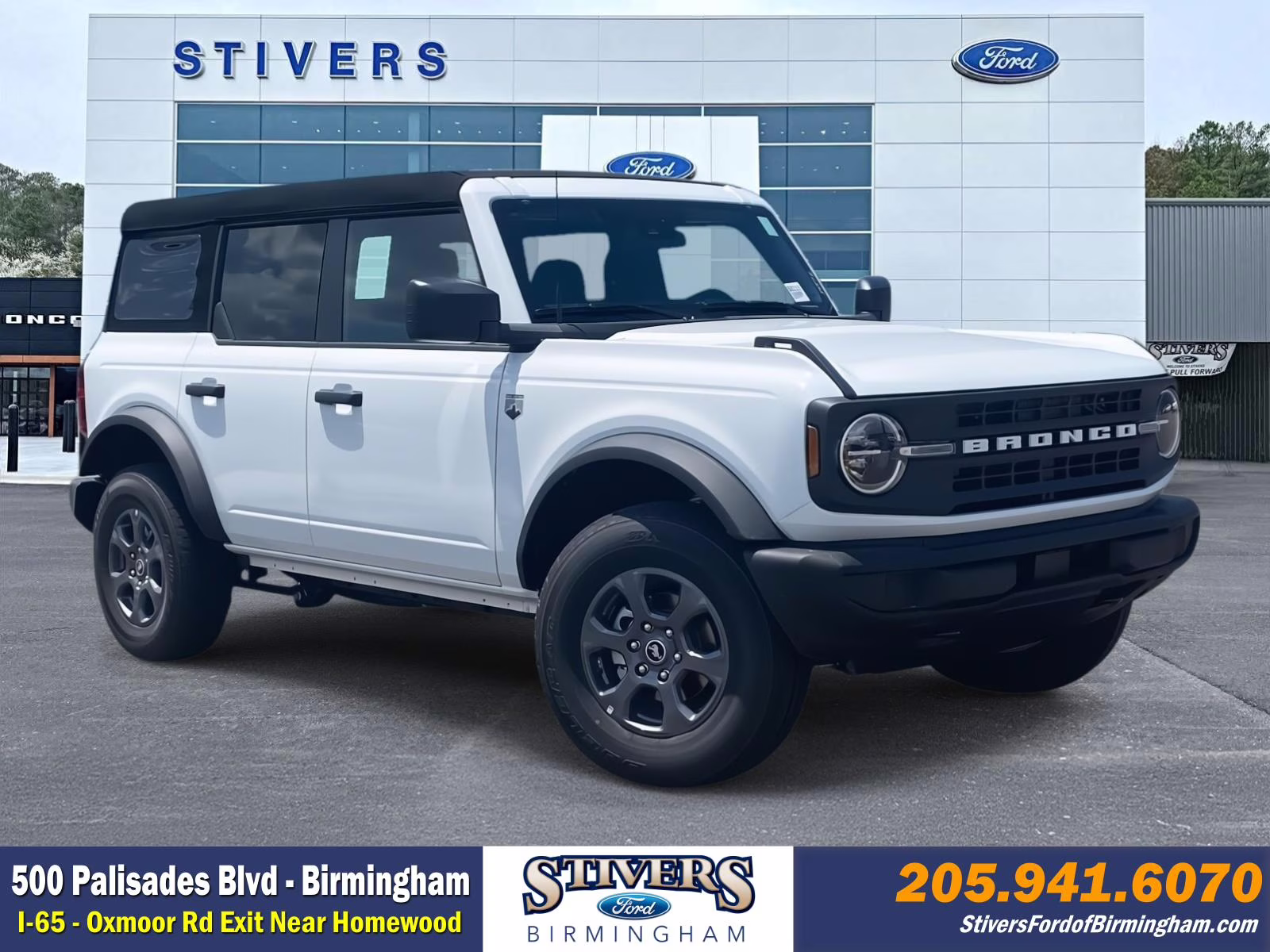 2025 Oxford White Ford Bronco Big Bend 4X4 SUV