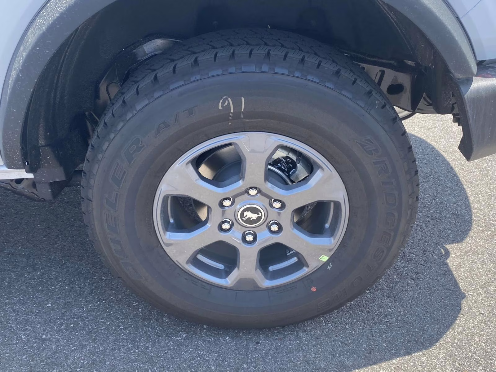 2025 Oxford White Ford Bronco Big Bend 4X4 SUV