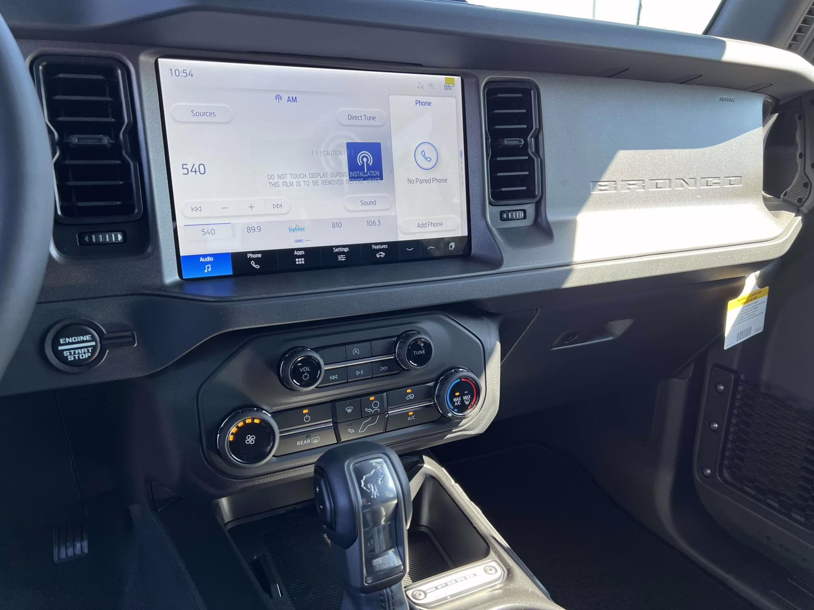 2025 Gray Metallic Ford Bronco Big Bend 4X4 SUV