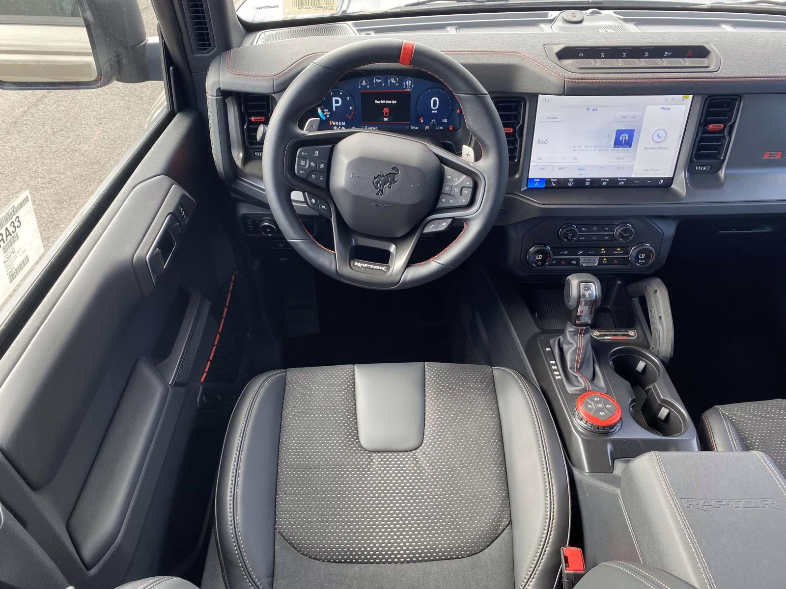 2025 Gray Ford Bronco Raptor 4X4 SUV