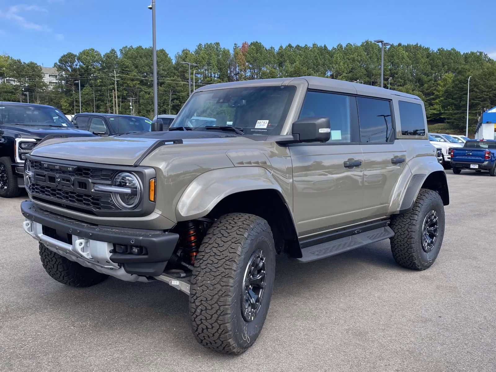 2025 Gray Ford Bronco Raptor 4X4 SUV