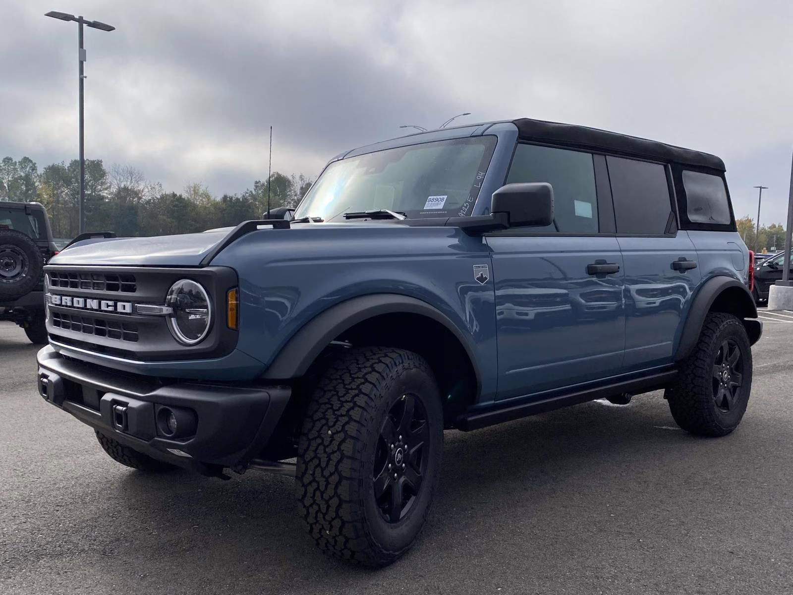 2025 Azure Gray Metallic Ford Bronco Big Bend 4X4 SUV