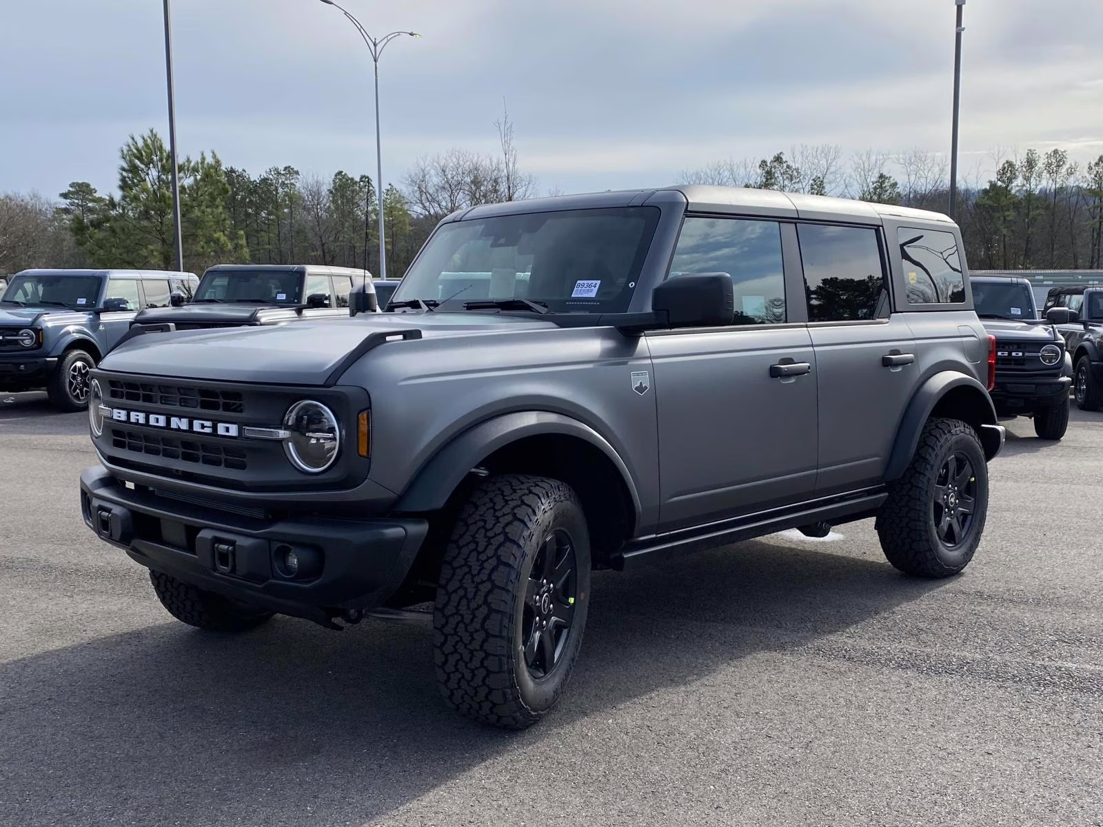 2025 Carbonized Gray Metallic Ford Bronco Big Bend 4X4 SUV