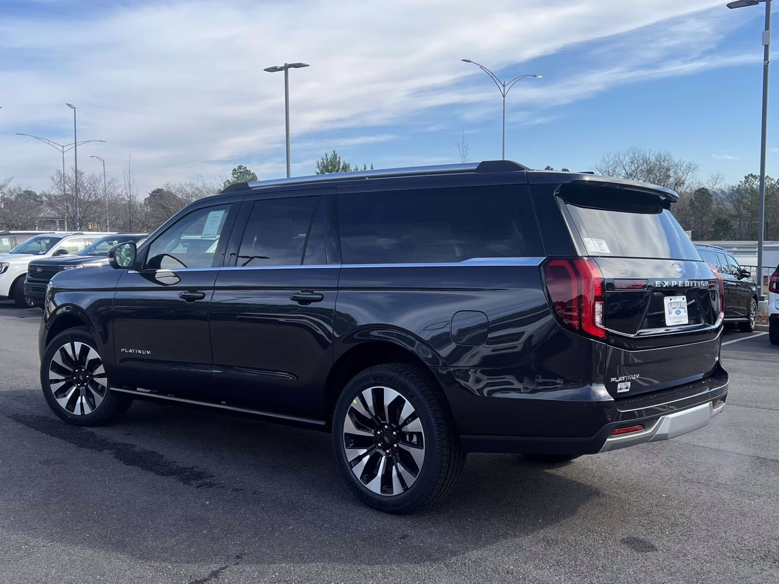 2025 Dark Matter Gray Metallic Ford Expedition Max Platinum 4X4 SUV