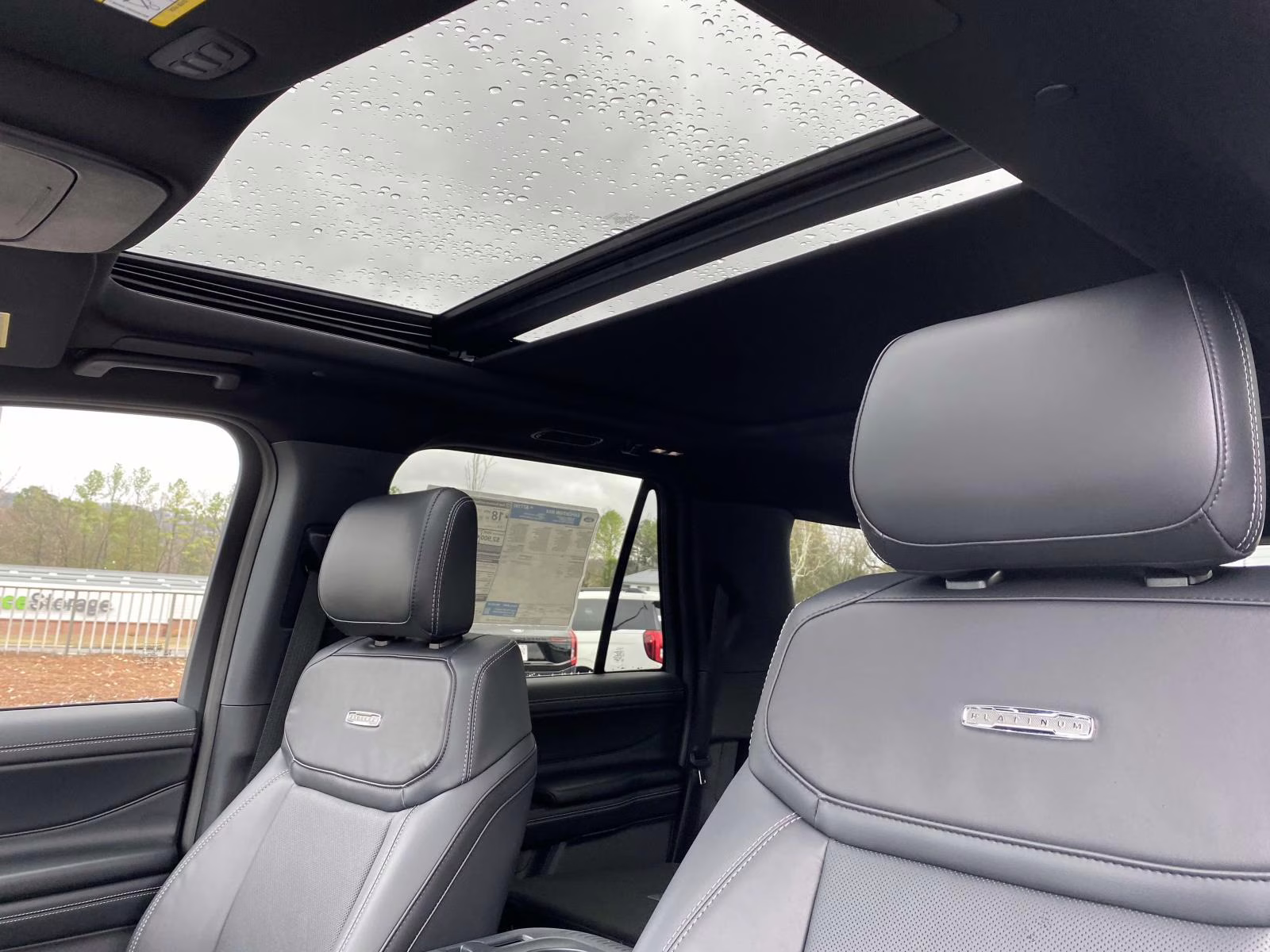 2025 Star White Metallic Tri-Coat Ford Expedition Max Platinum 4X4 SUV