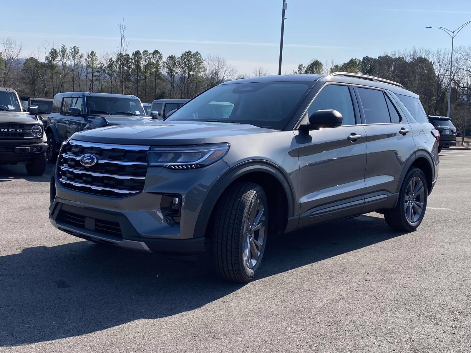 2026 Gray Metallic Ford Explorer Active 4X4 SUV