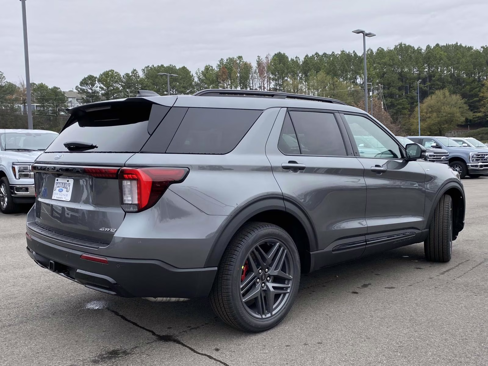 2026 Carbonized Gray Metallic Ford Explorer ST-Line 4X4 SUV