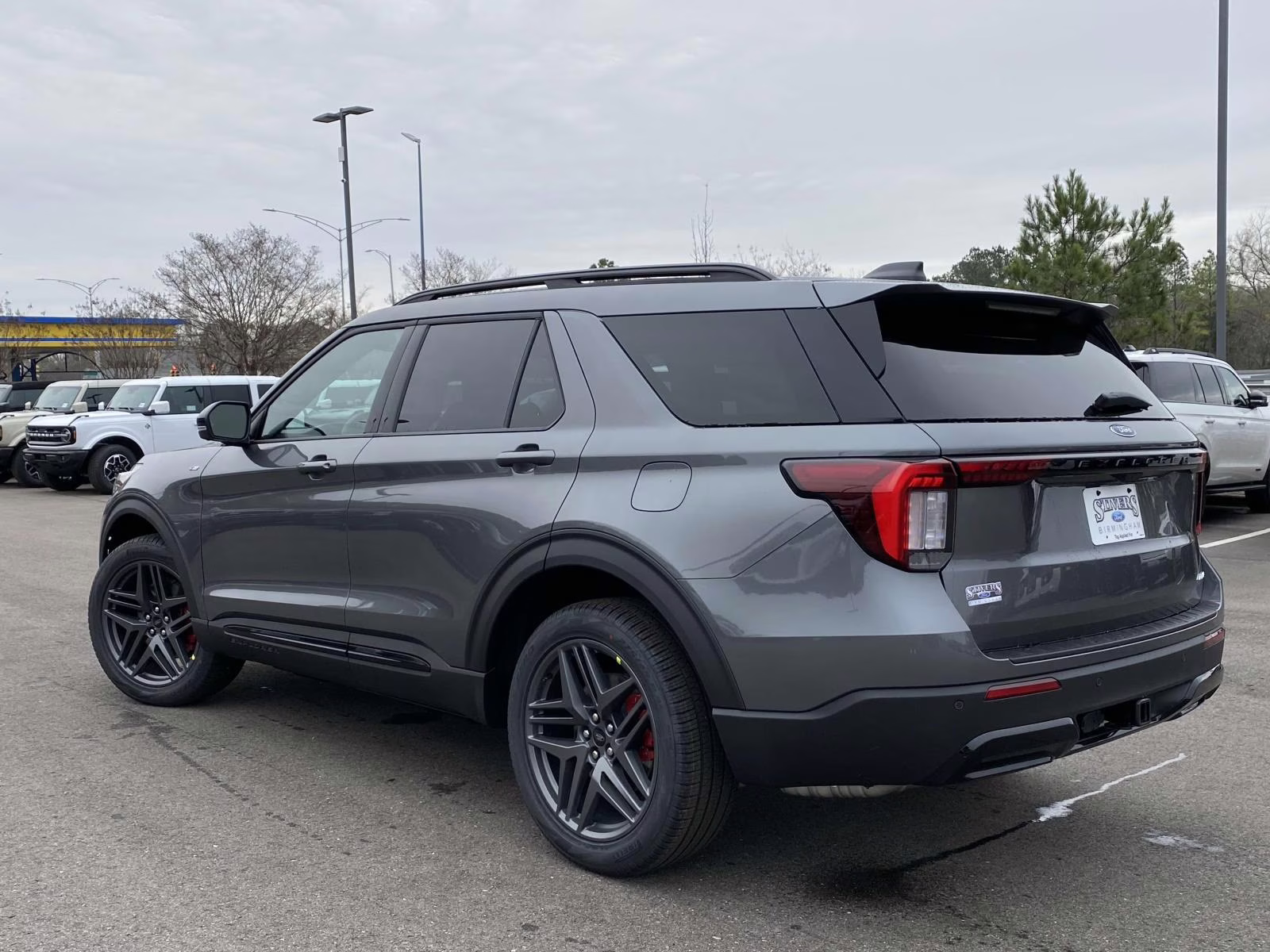 2026 Carbonized Gray Metallic Ford Explorer ST-Line 4X4 SUV