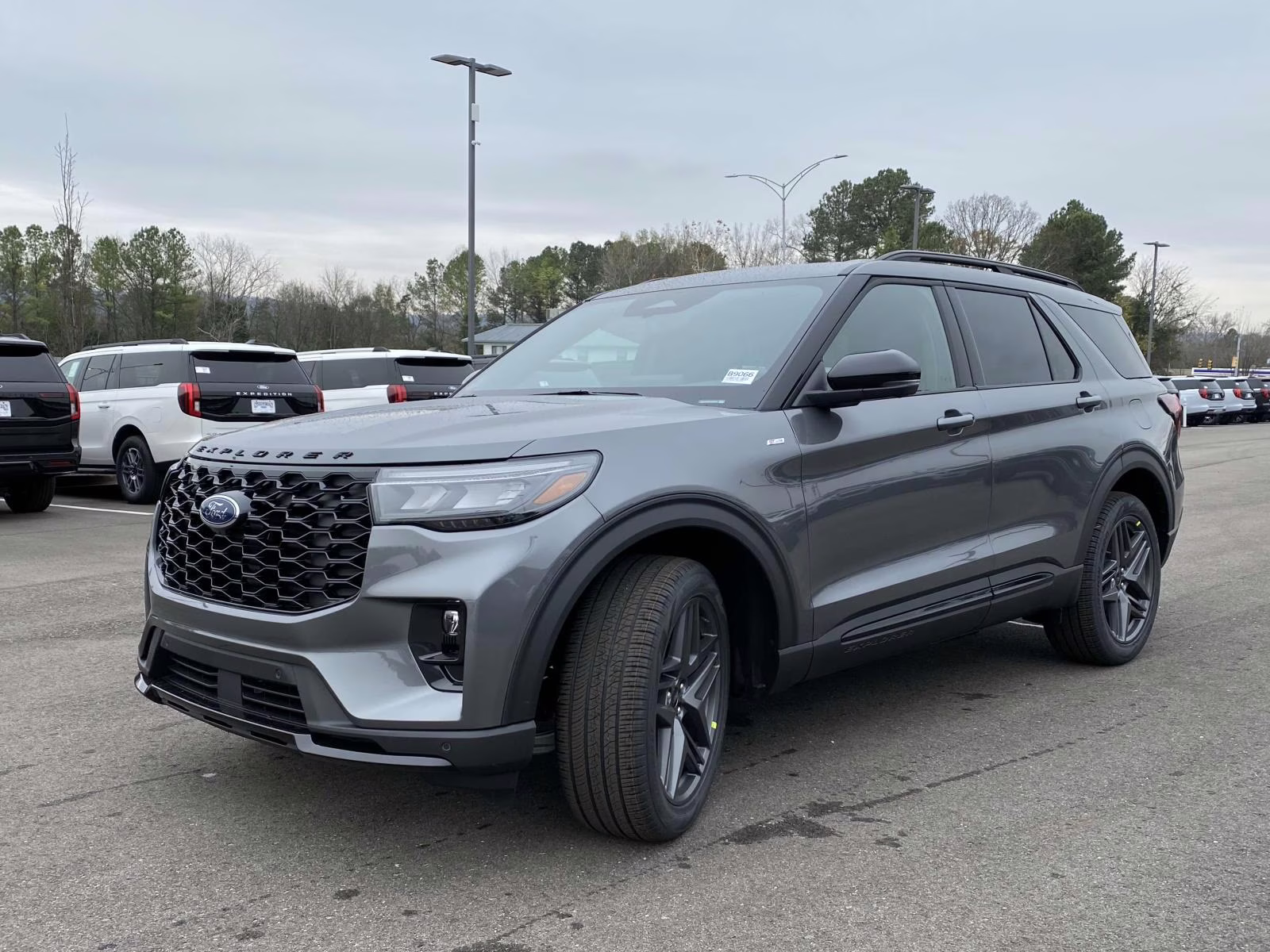 2026 Carbonized Gray Metallic Ford Explorer ST-Line 4X4 SUV