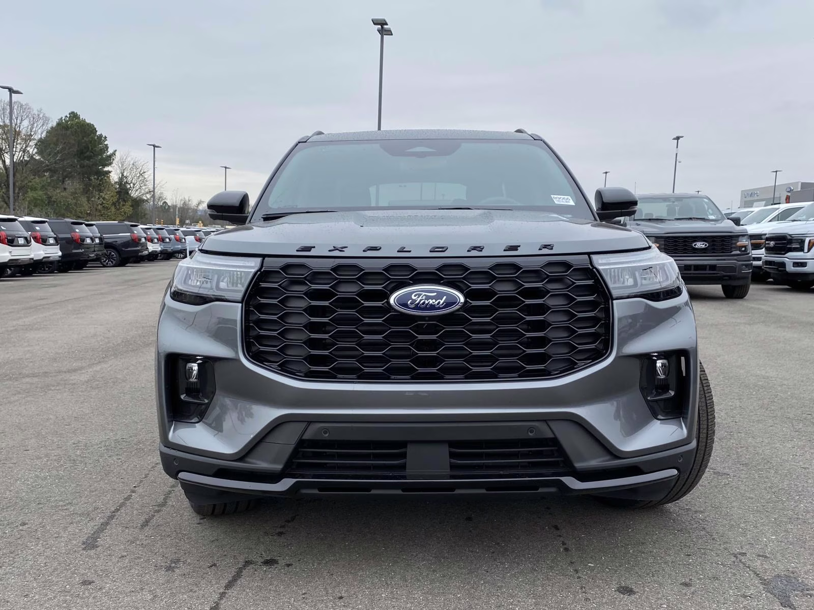 2026 Carbonized Gray Metallic Ford Explorer ST-Line 4X4 SUV