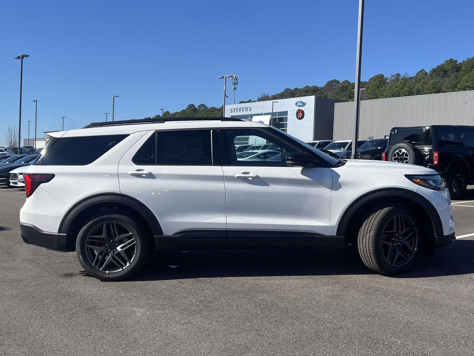 2026 White Metallic Ford Explorer ST 4X4 SUV