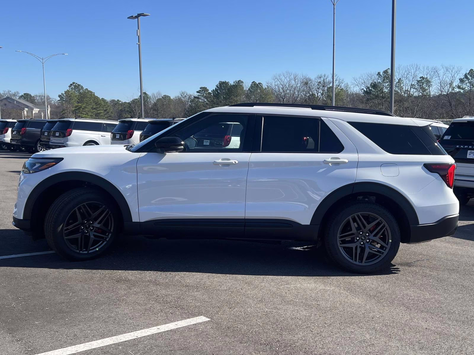 2026 White Metallic Ford Explorer ST 4X4 SUV