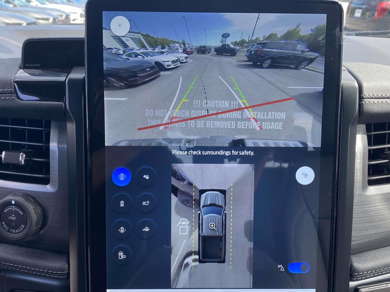 2025 Antimatter Blue Metallic Ford F-150 Lightning Flash AWD Truck