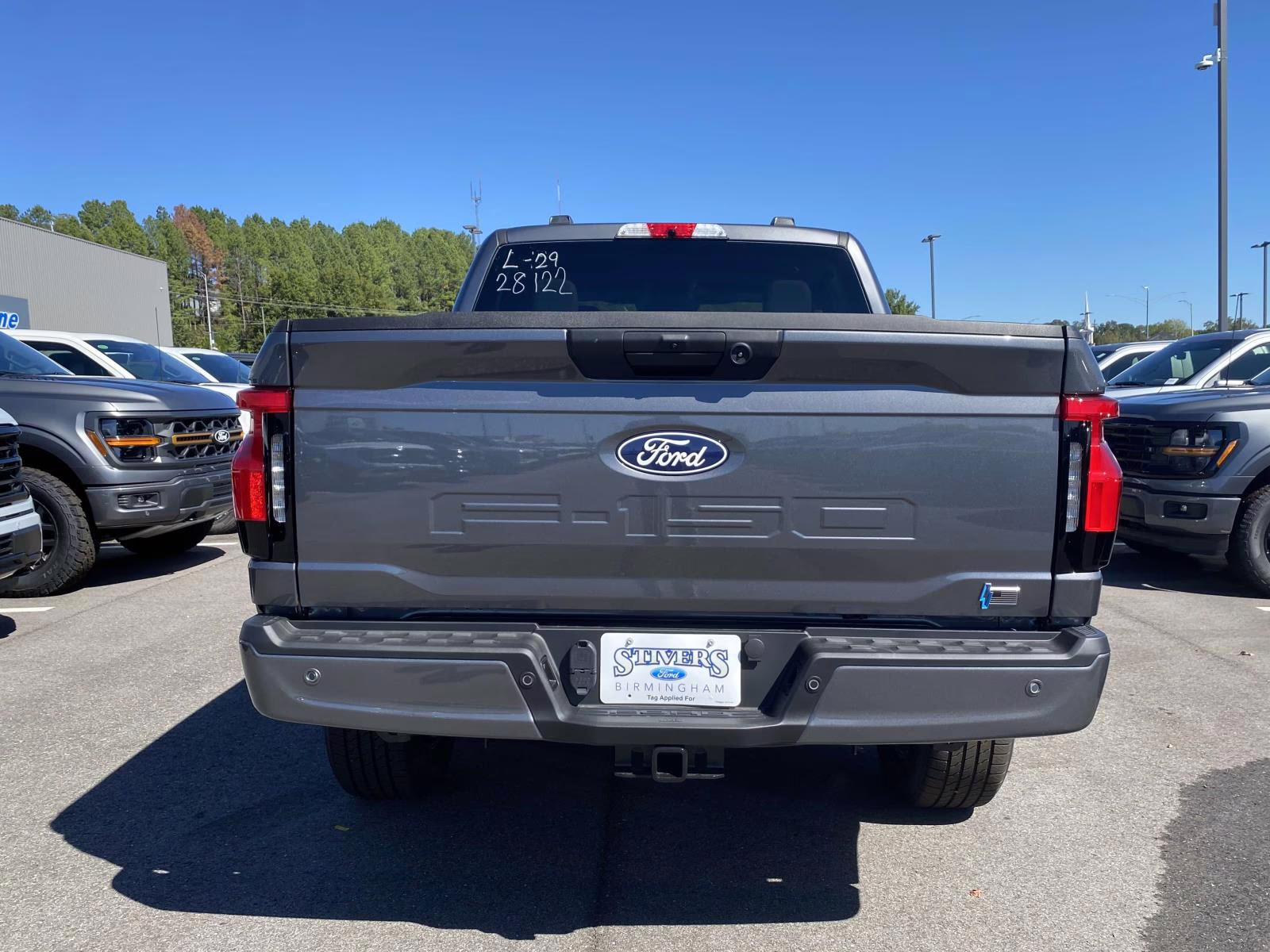 2025 Carbonized Gray Metallic Ford F-150 Lightning Flash AWD Truck