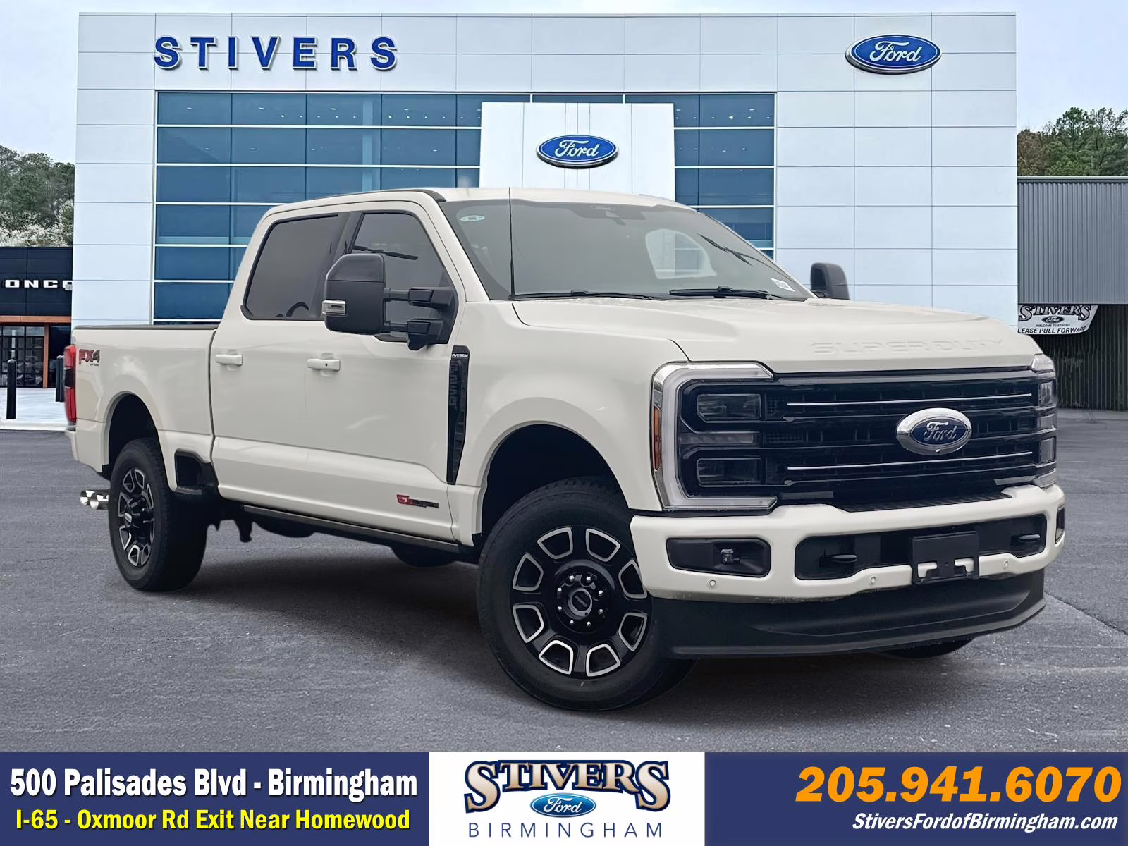 2026 Star White Metallic Tri-Coat Ford Super Duty F-250 SRW Platinum 4X4 Truck