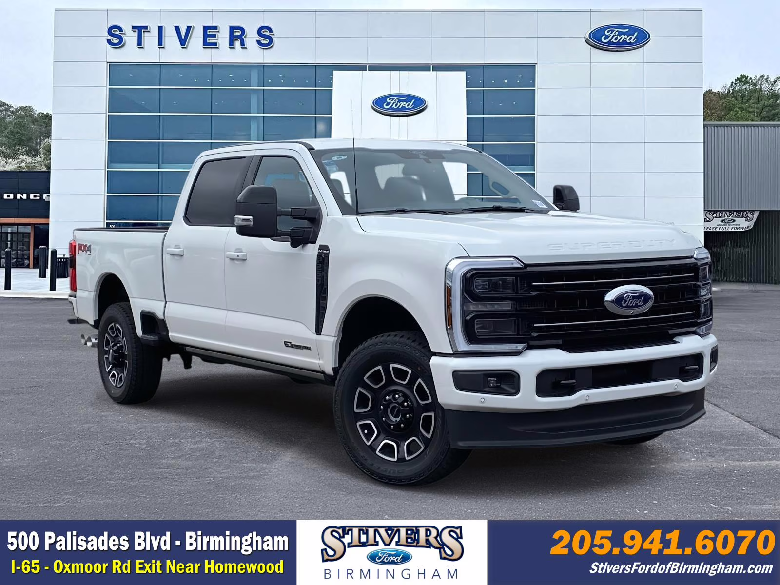 2026 Star White Metallic Tri-Coat Ford Super Duty F-250 SRW Platinum 4X4 Truck