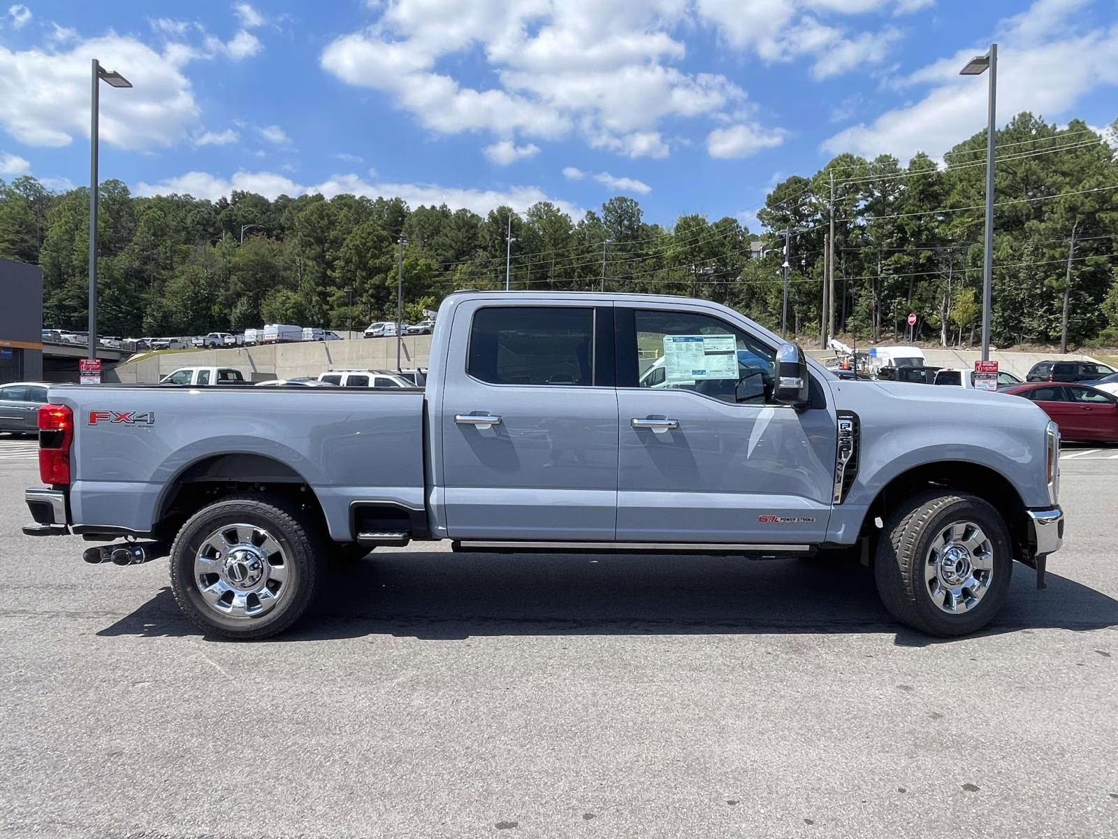 2026 Glacier Gray Ford Super Duty F-350 SRW Lariat 4X4 Truck