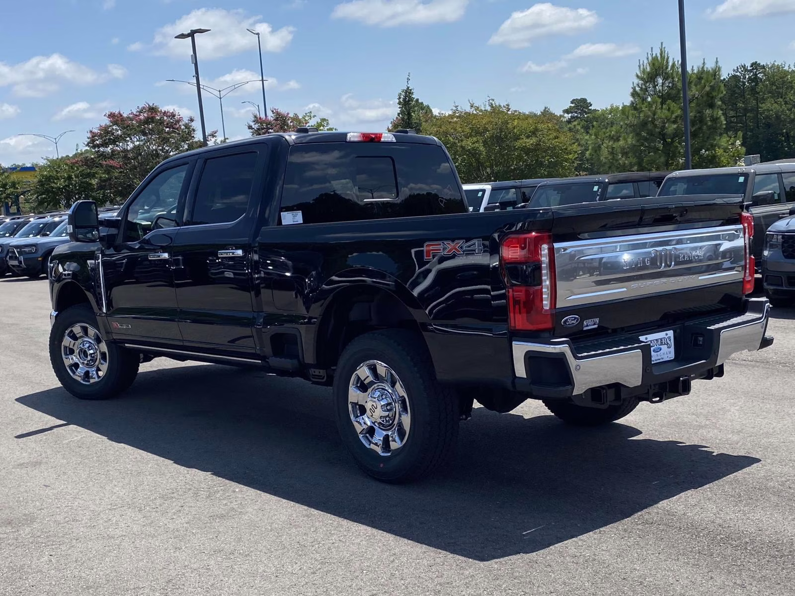 2025 Black Metallic Ford Super Duty F-350 SRW King Ranch 4X4 Truck