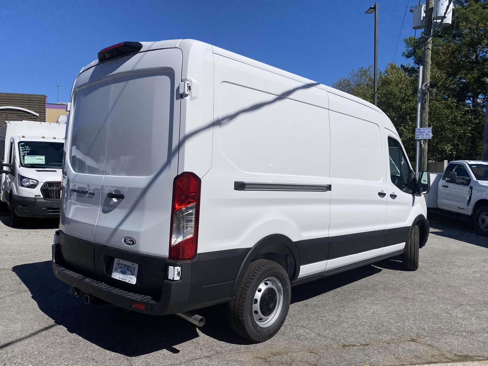 2026 Oxford White Ford Transit-250 Base RWD Van