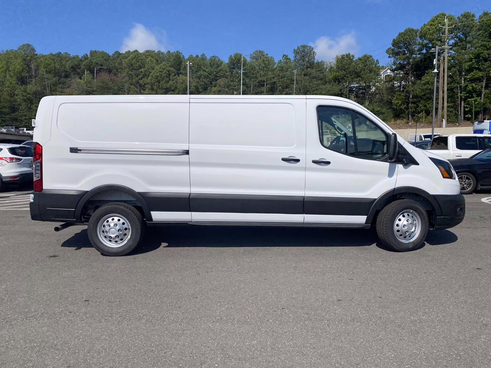 2025 Oxford White Ford Transit-250 Base AWD Van