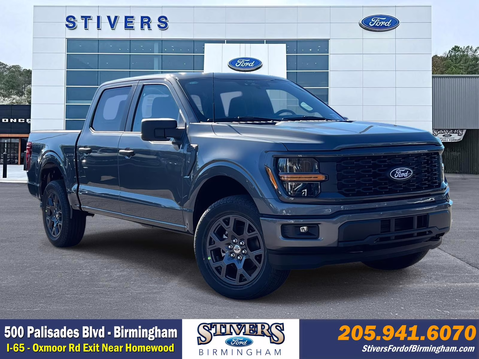 2026 Carbonized Gray Metallic Ford F-150 STX 4X4 Truck