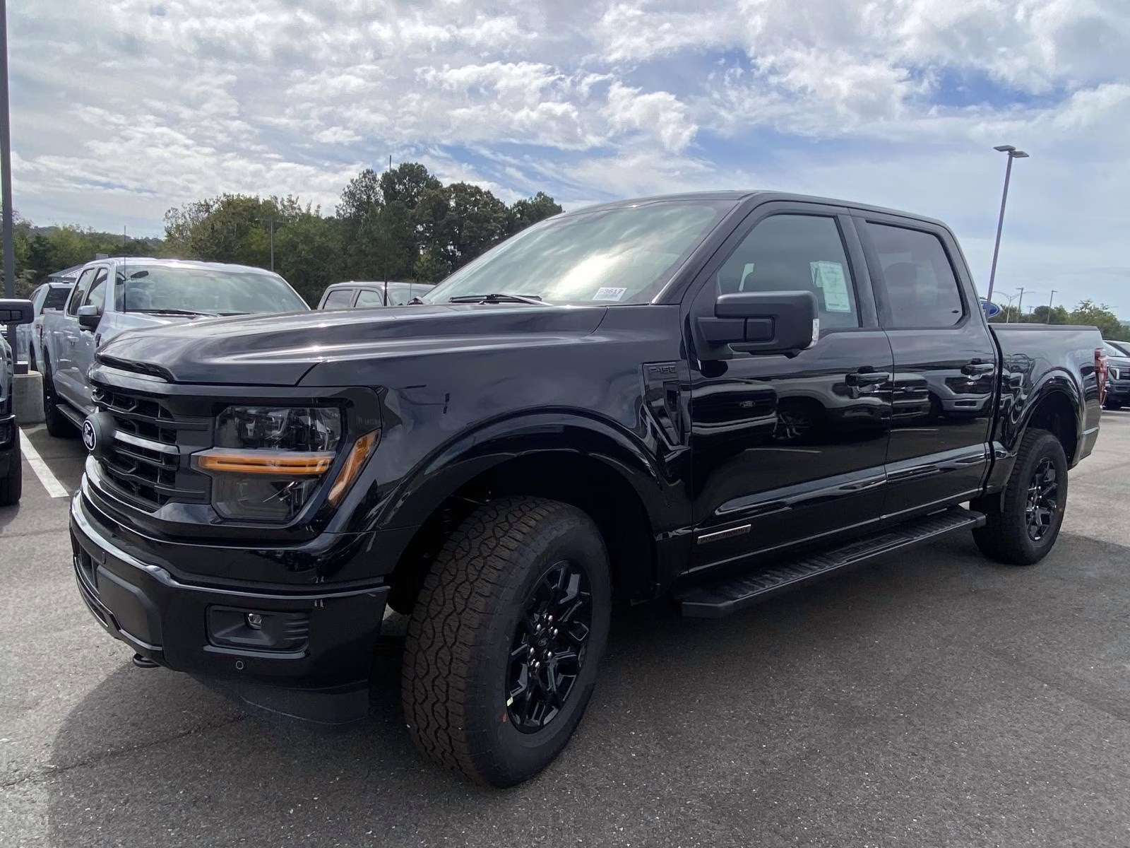 2025 Agate Black Metallic Ford F-150 XLT 4X4 Truck