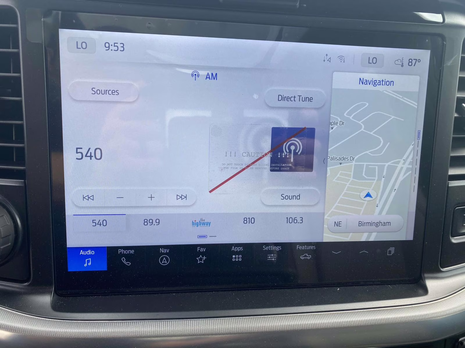 2025 White Metallic Ford F-150 Lariat 4X4 Truck