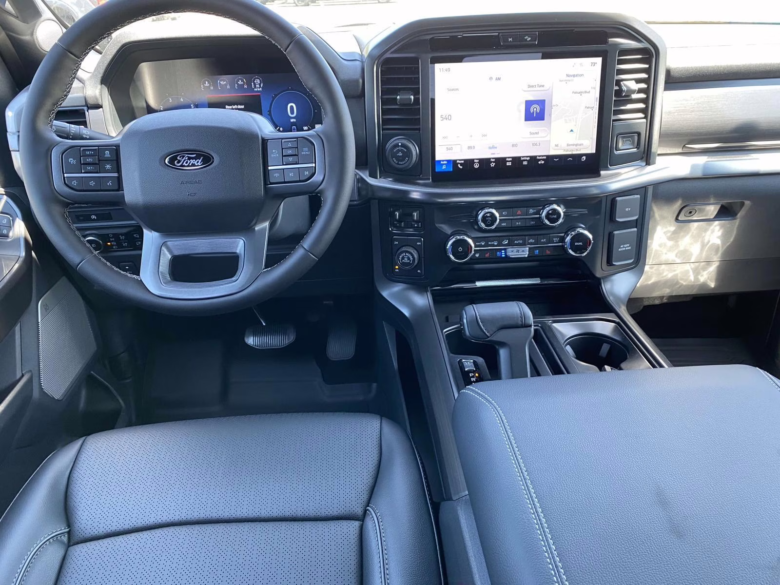 2025 Black Metallic Ford F-150 Lariat 4X4 Truck