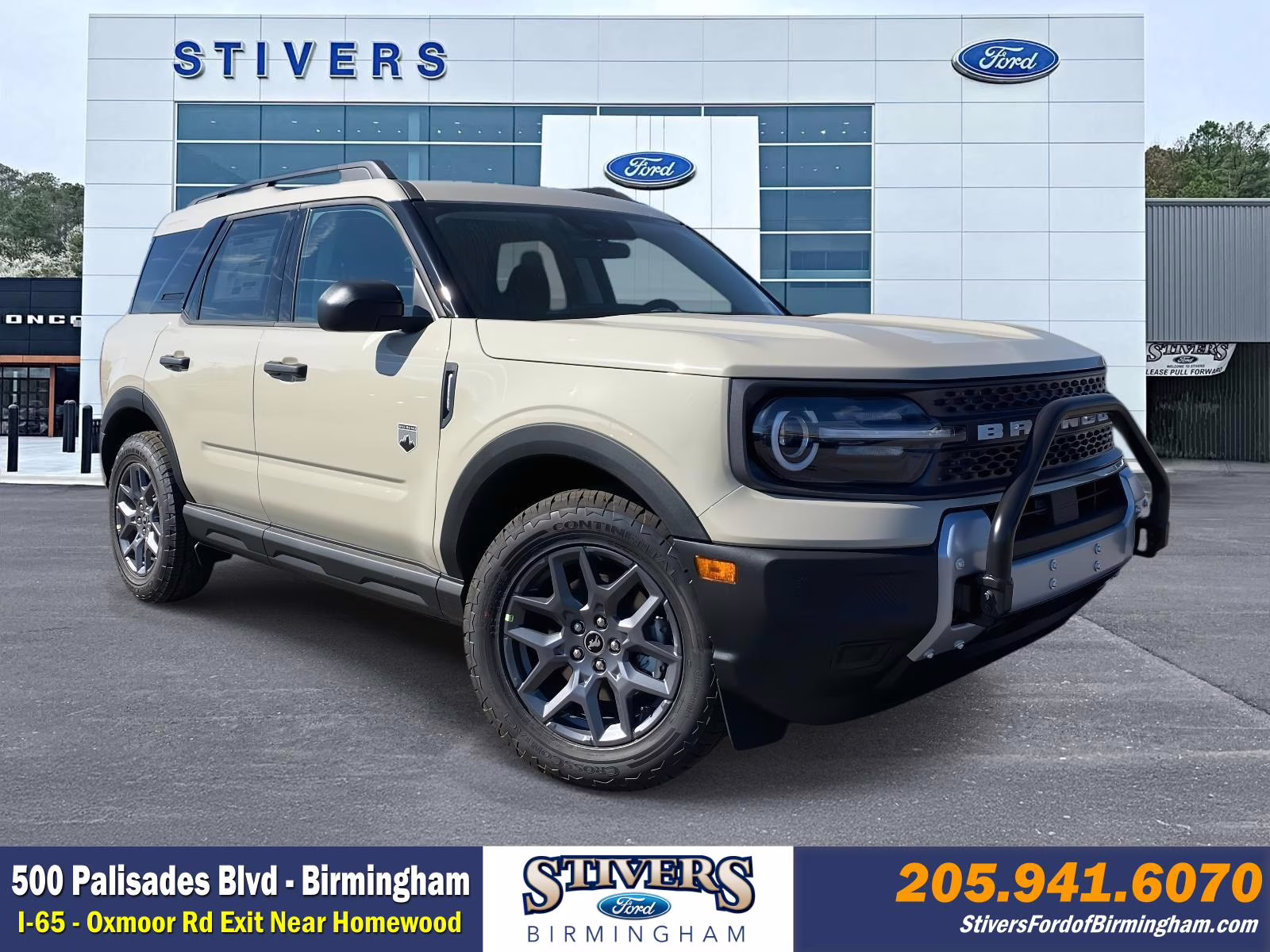 2025 Desert Sand Ford Bronco Sport Big Bend 4X4 SUV