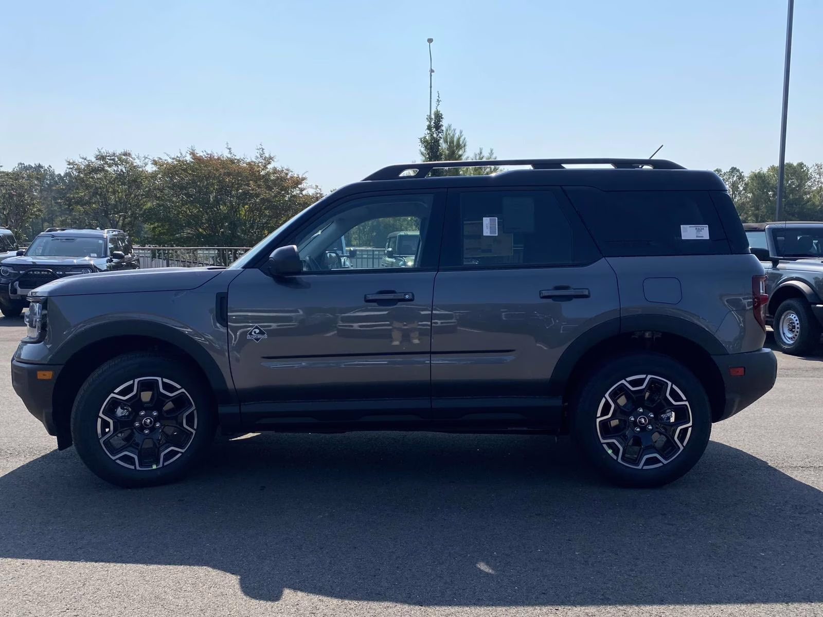 2025 Carbonized Gray Metallic Ford Bronco Sport Outer Banks 4X4 SUV