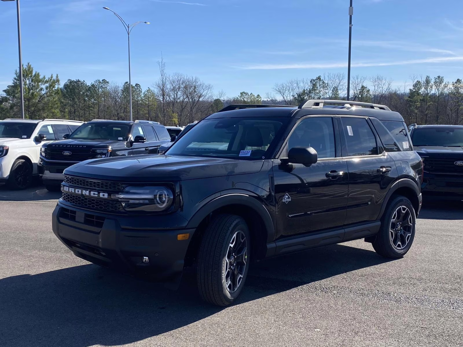 2025 Shadow Black Ford Bronco Sport Outer Banks 4X4 SUV