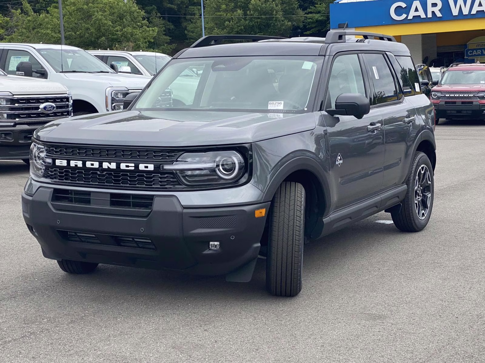 2025 Carbonized Gray Metallic Ford Bronco Sport Outer Banks 4X4 SUV