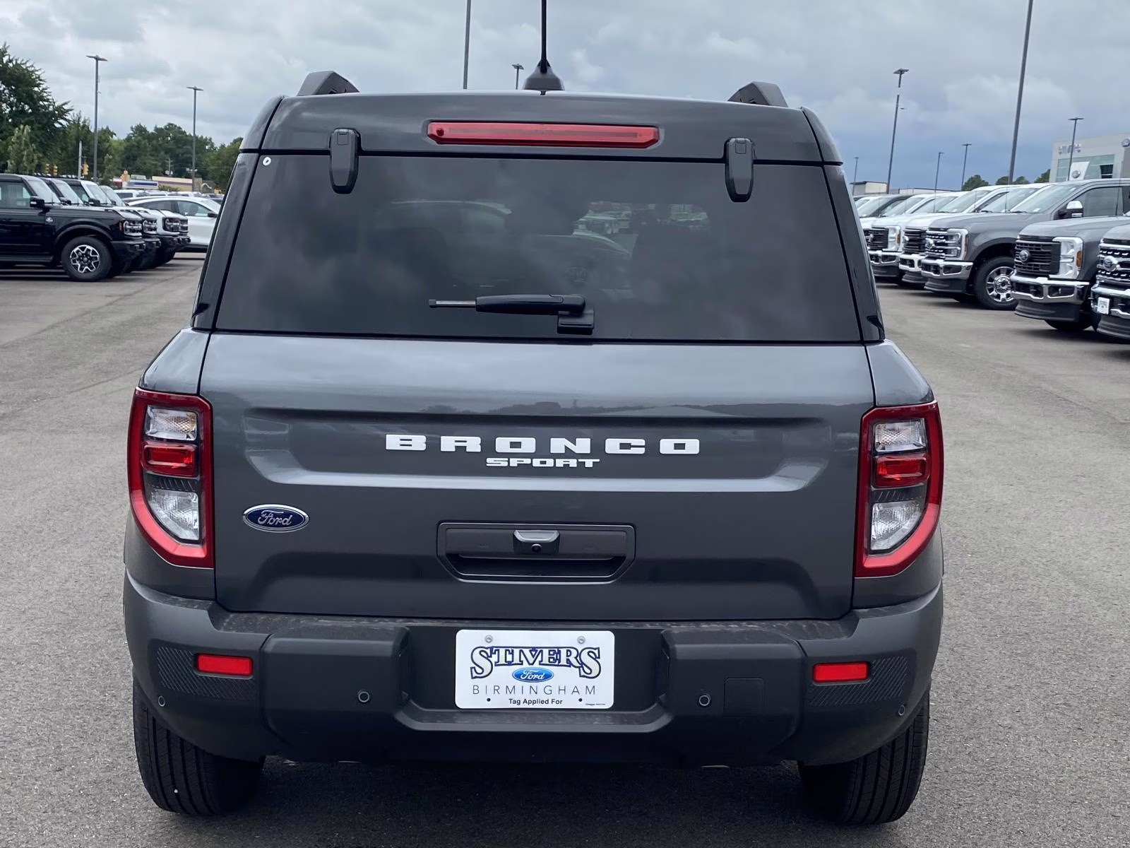 2025 Carbonized Gray Metallic Ford Bronco Sport Outer Banks 4X4 SUV