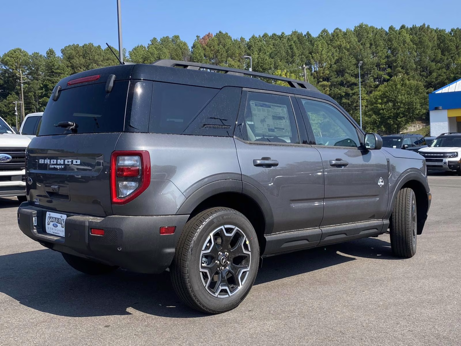 2025 Gray Metallic Ford Bronco Sport Outer Banks 4X4 SUV