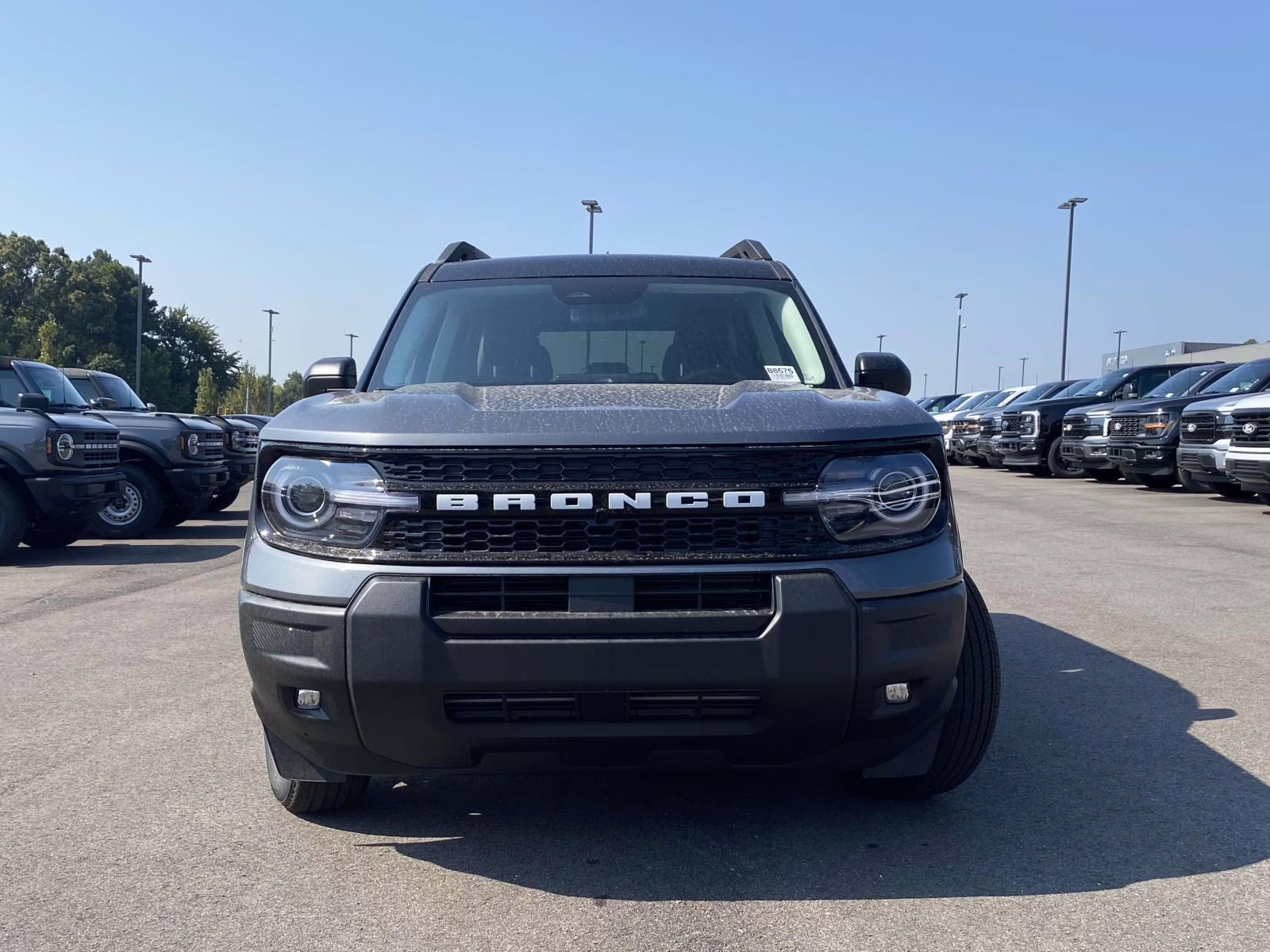 2025 Gray Metallic Ford Bronco Sport Outer Banks 4X4 SUV