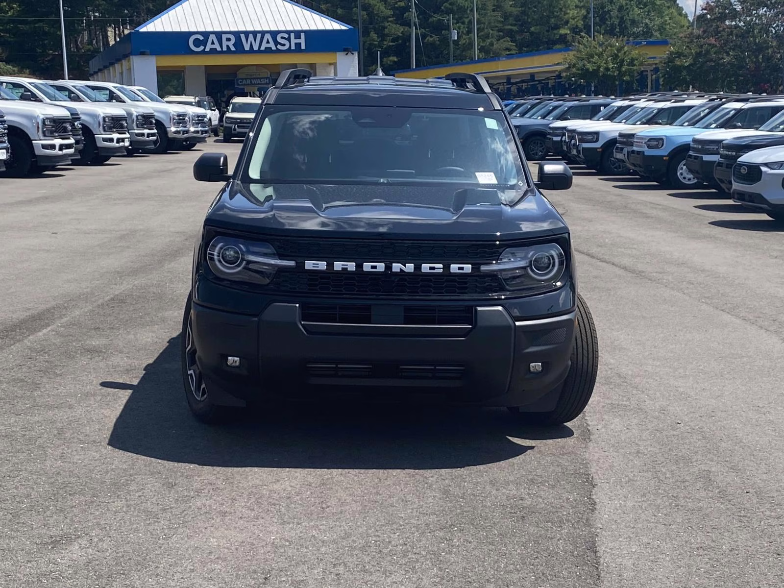 2025 Shadow Black Ford Bronco Sport Outer Banks 4X4 SUV