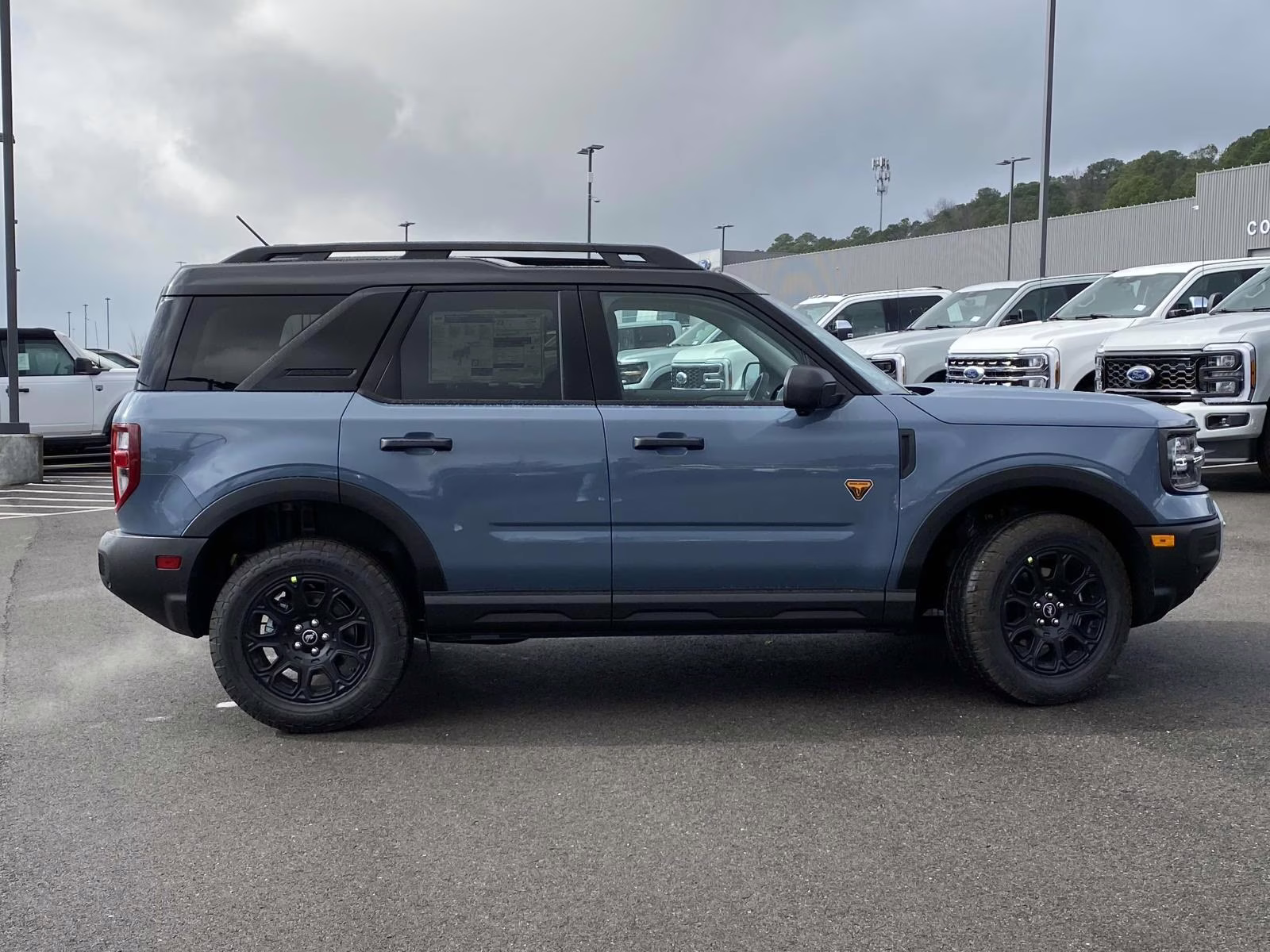 2025 Azure Gray Metallic Ford Bronco Sport Badlands 4X4 SUV